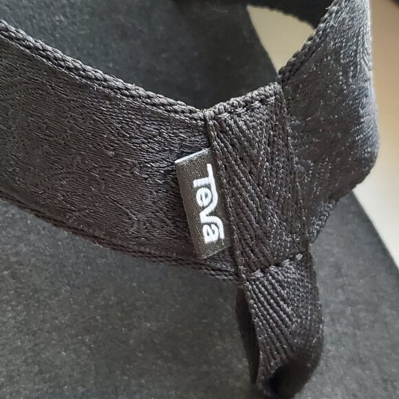 TEVA NWOT Women's Mush Mandalyn Wedge 2 Black Size 8 - Picture 6 of 11